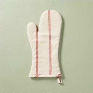 Stripe Oven Mitt Red/Cream - Hearth & Hand